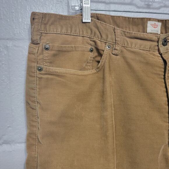 Dockers Corduroy Pants Light Tan Straight Fit 40 x 30 - Picture 7 of 16